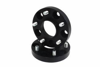 Bolt-On Black Wheel Spacers 25mm 54,1mm 5x100 Toyota Avensis, Camry, Carina, Celica, Prius, Urban Cruiser,
