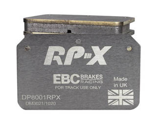 DP8002RPX - Zestaw wyścigowych klocków hamulcowych seria RP-X Racing EBC Brakes AC | Cobra | Cobra CRS | Cobra Superblower | AST