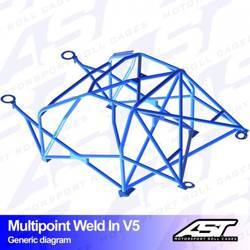 Roll Cage VOLVO 745 5-door Wagon MULTIPOINT WELD IN V5