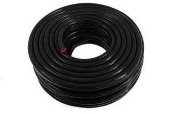 Silicone vacuum braided hose TurboWorks PRO Black 15mm