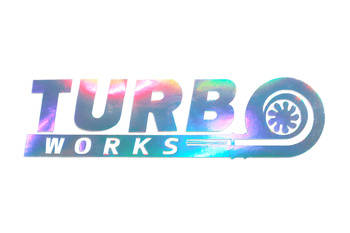 TurboWorks Sticker 15cm HOLO
