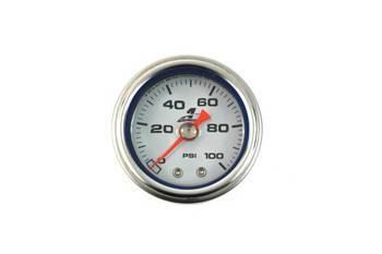Universal fuel pressure regulator gauge Aeromotive