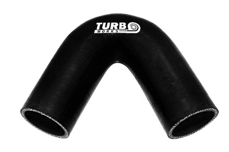 Elbow 135deg TurboWorks Black 35mm
