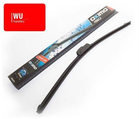 Flat frameless silicon wiperblade 375 mm