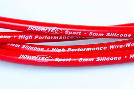 PowerTEC Ignition Leads VOLVO 850 C70 S60 V70 2.0 2.3 2.5L 92-00 RED