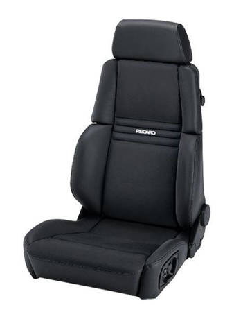 Racing Seat Recaro Orthopaed Dinamica Black / Leather Black