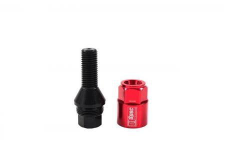 Racing bolts D1Spec Heptagon 2in1 12x1,5 Red