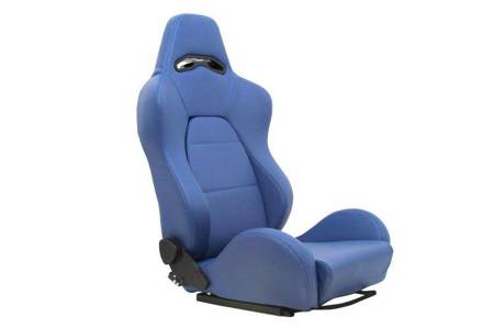 Racing seat DRAGO PVC Blue