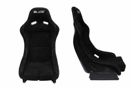 Racing seat SLIDE RS carbon Black L
