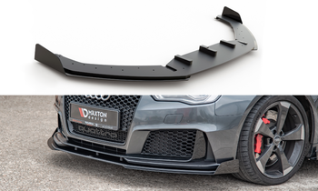 Splitter Przedni Racing Durability + Flaps Audi RS3 8V Sportback