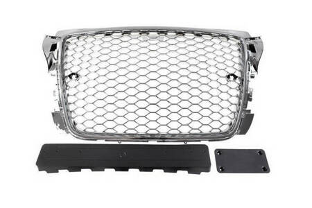 Grill Audi A3 8P RS-Style Chrome 09-12 PDC