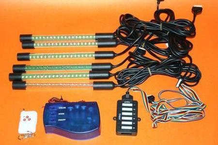 LED Moto Kit 7 color in one