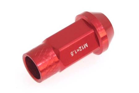 Nakrętki JBR 50mm M12 x1,5 Czerwone