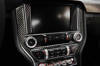 Okleina carbonowa dekorów wyświetlacza Ford Mustang 15-19